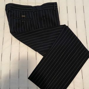 Just Cavalli by Roberto Cavalli Navy with Stripes Men's Suit Pants